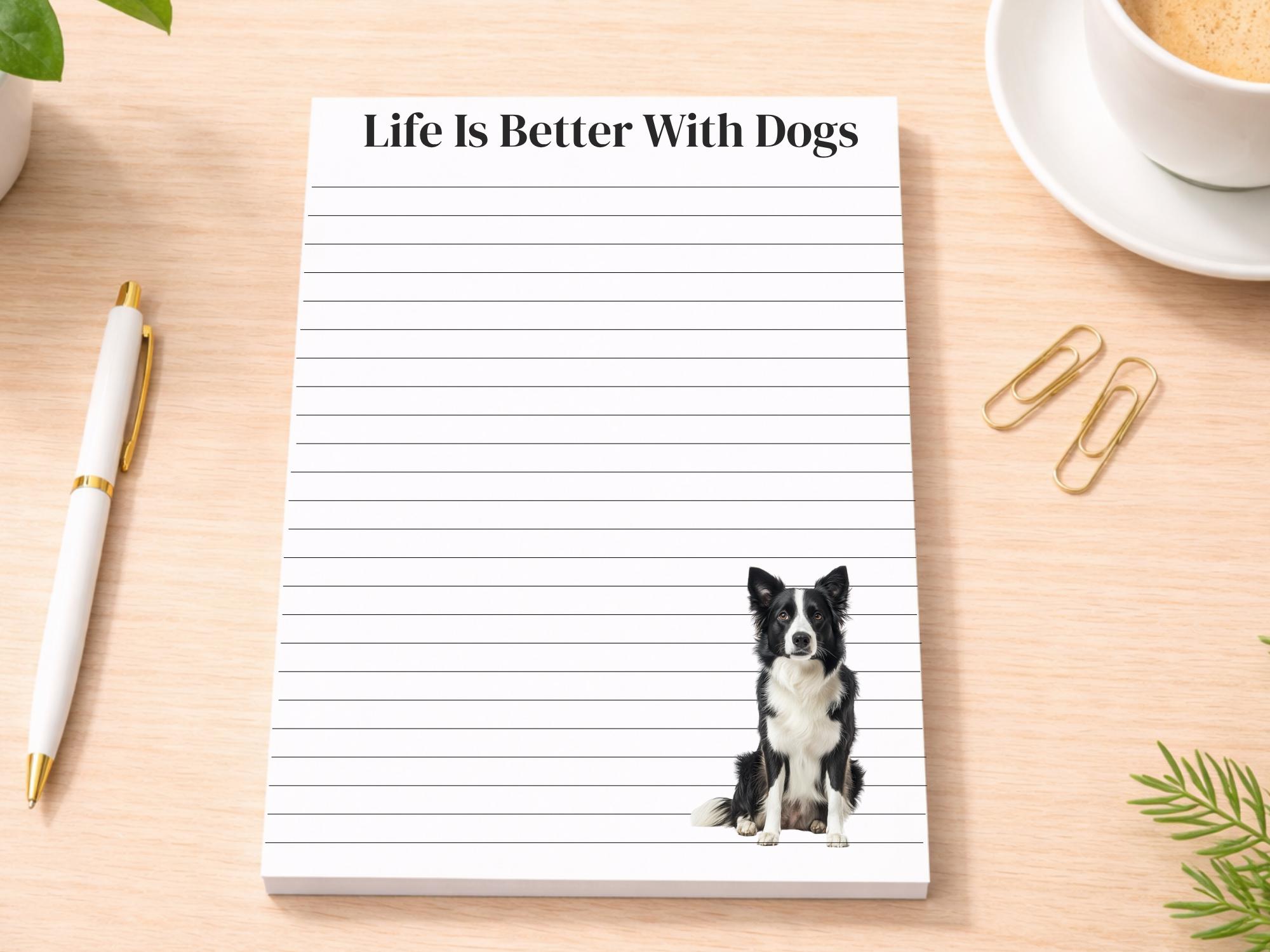 Border Collie Notepad - Image 2