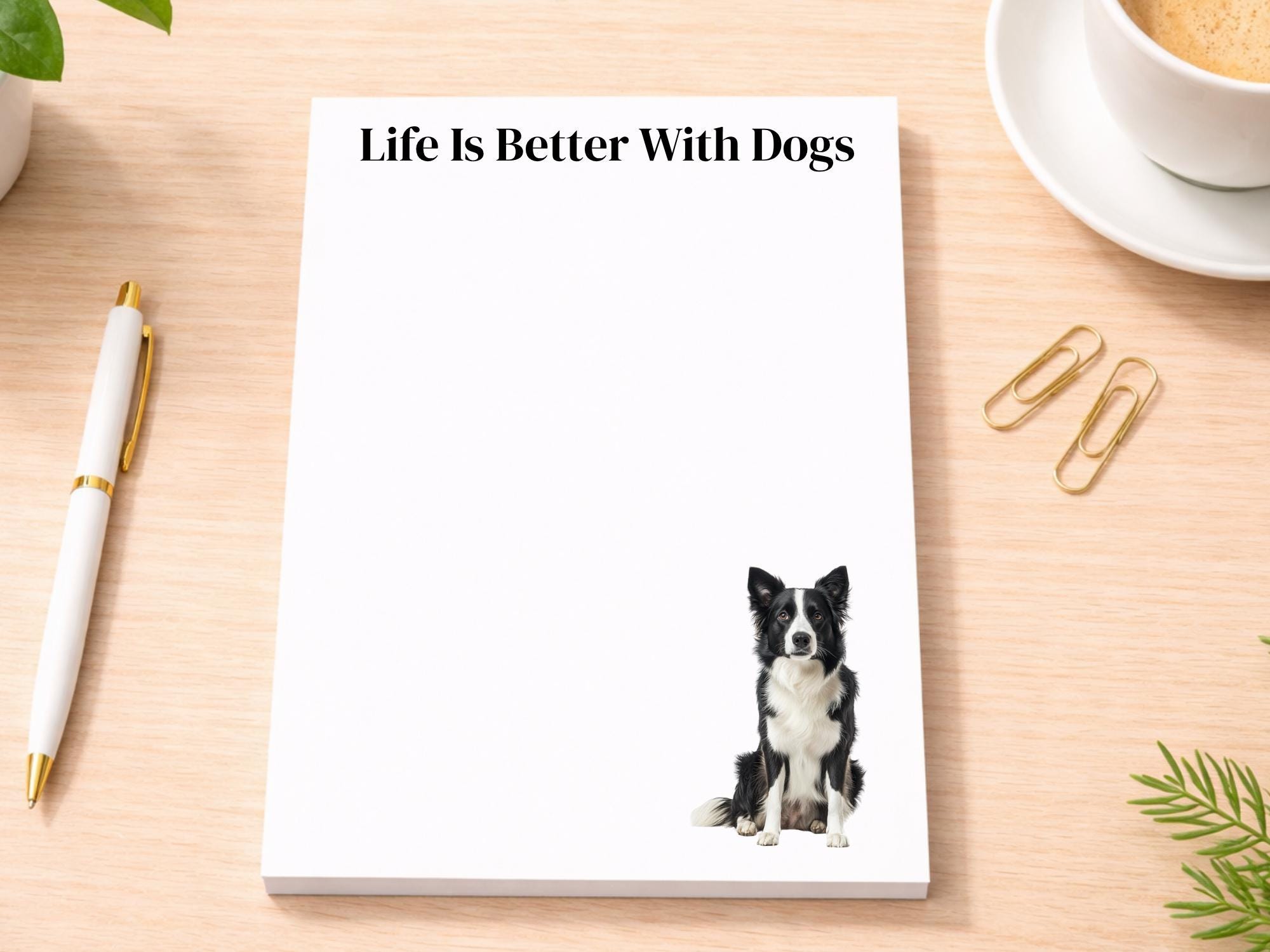 Border Collie Notepad