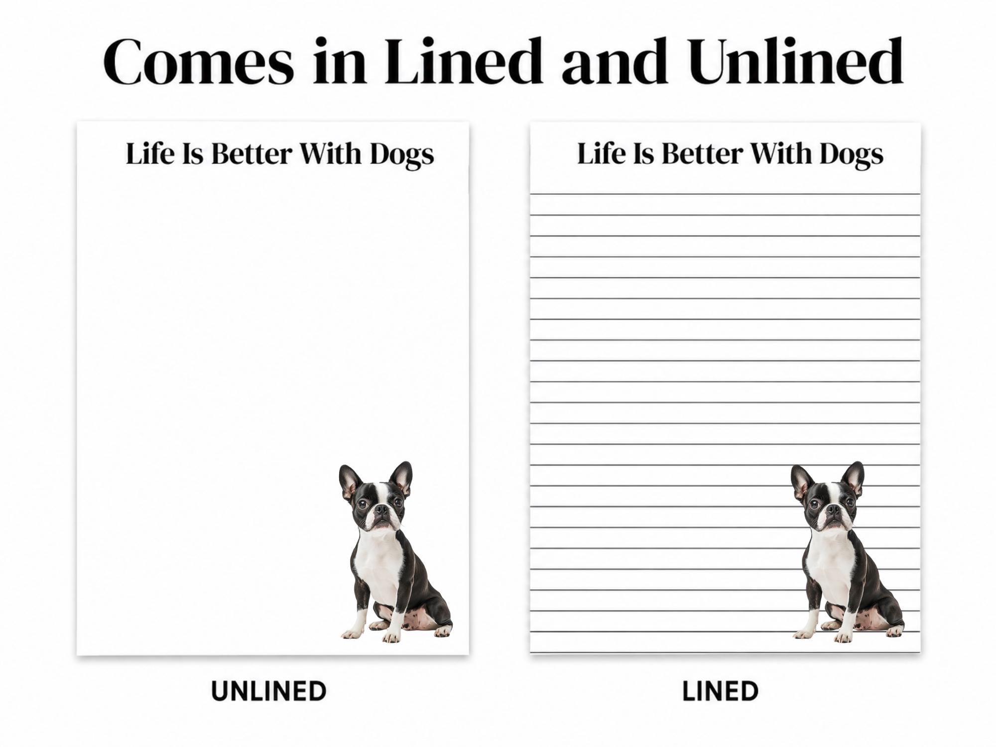 Boston Terrier Notepad - Image 5