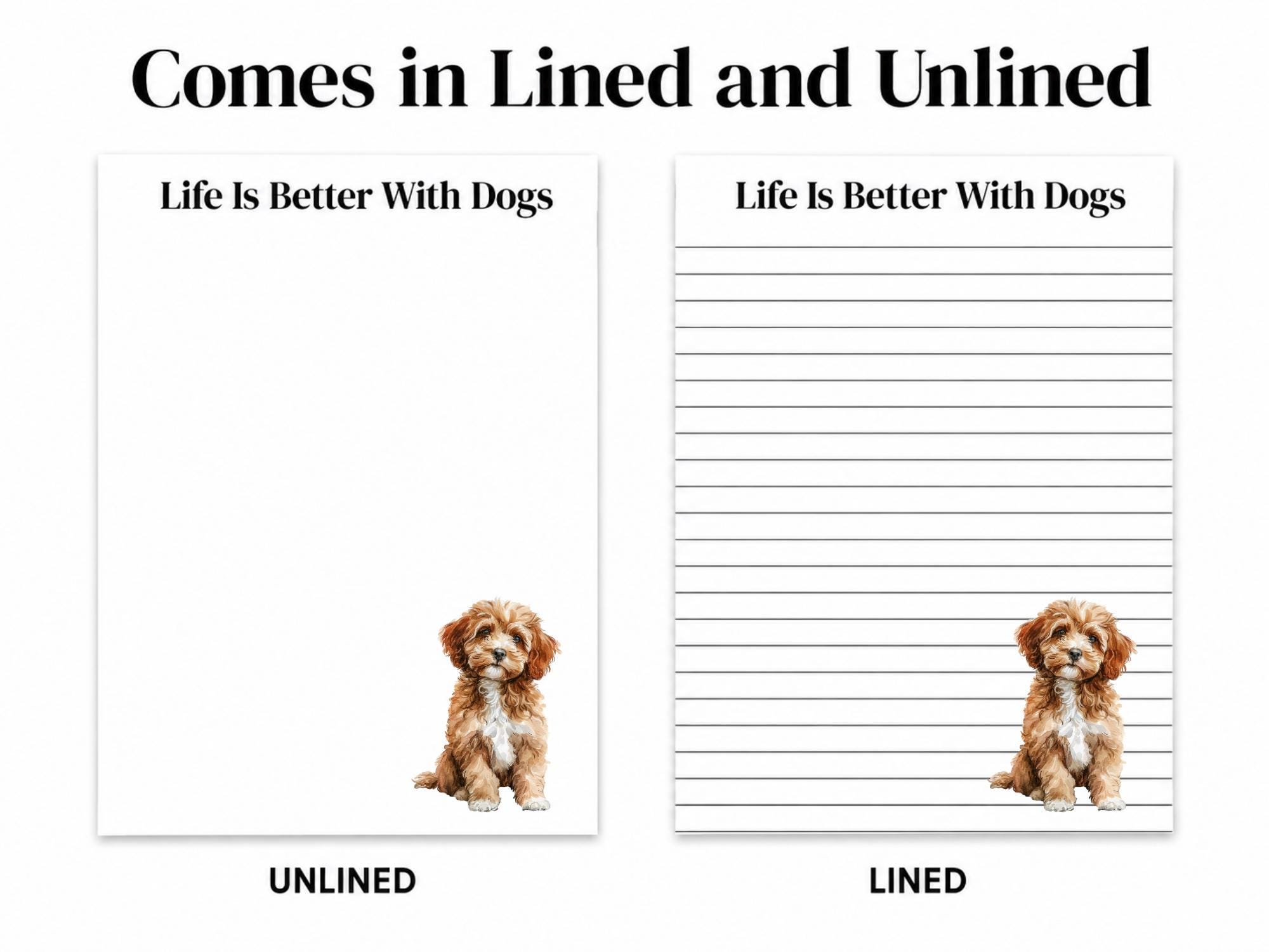 Cavapoo Notepad - Image 5