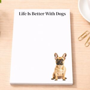 French Bulldog Notepad