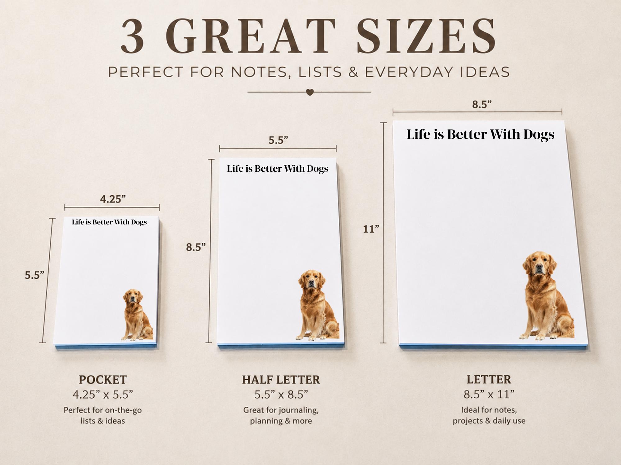 Golden Retriever Notepad - Image 3