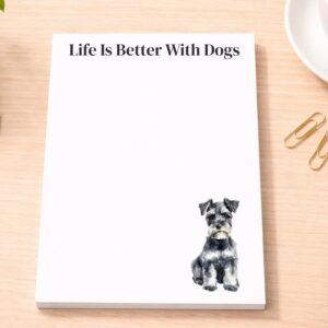 Miniature Schnauzer Notepad