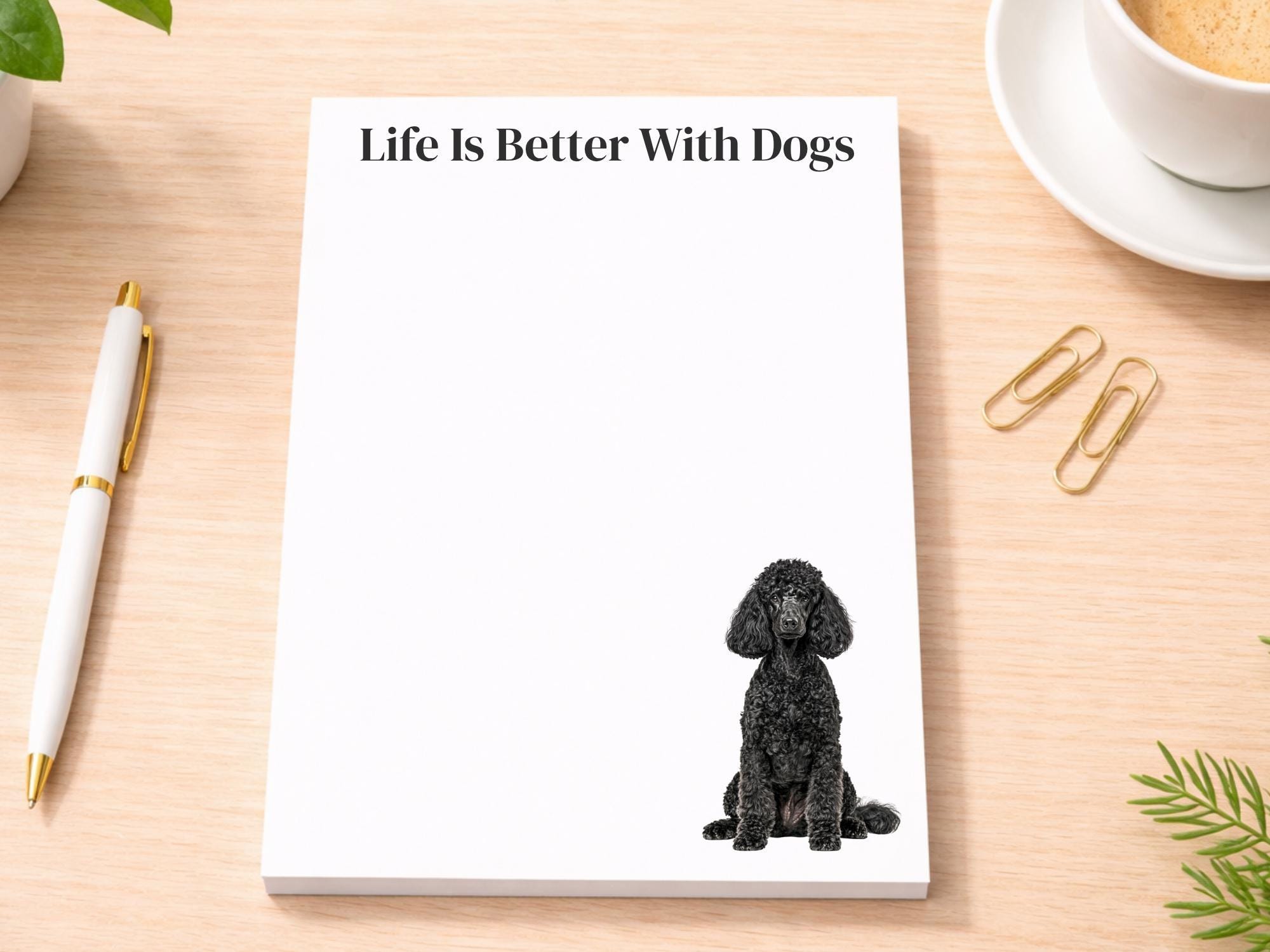 Poodle Notepad