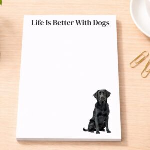 Black Lab Notepad