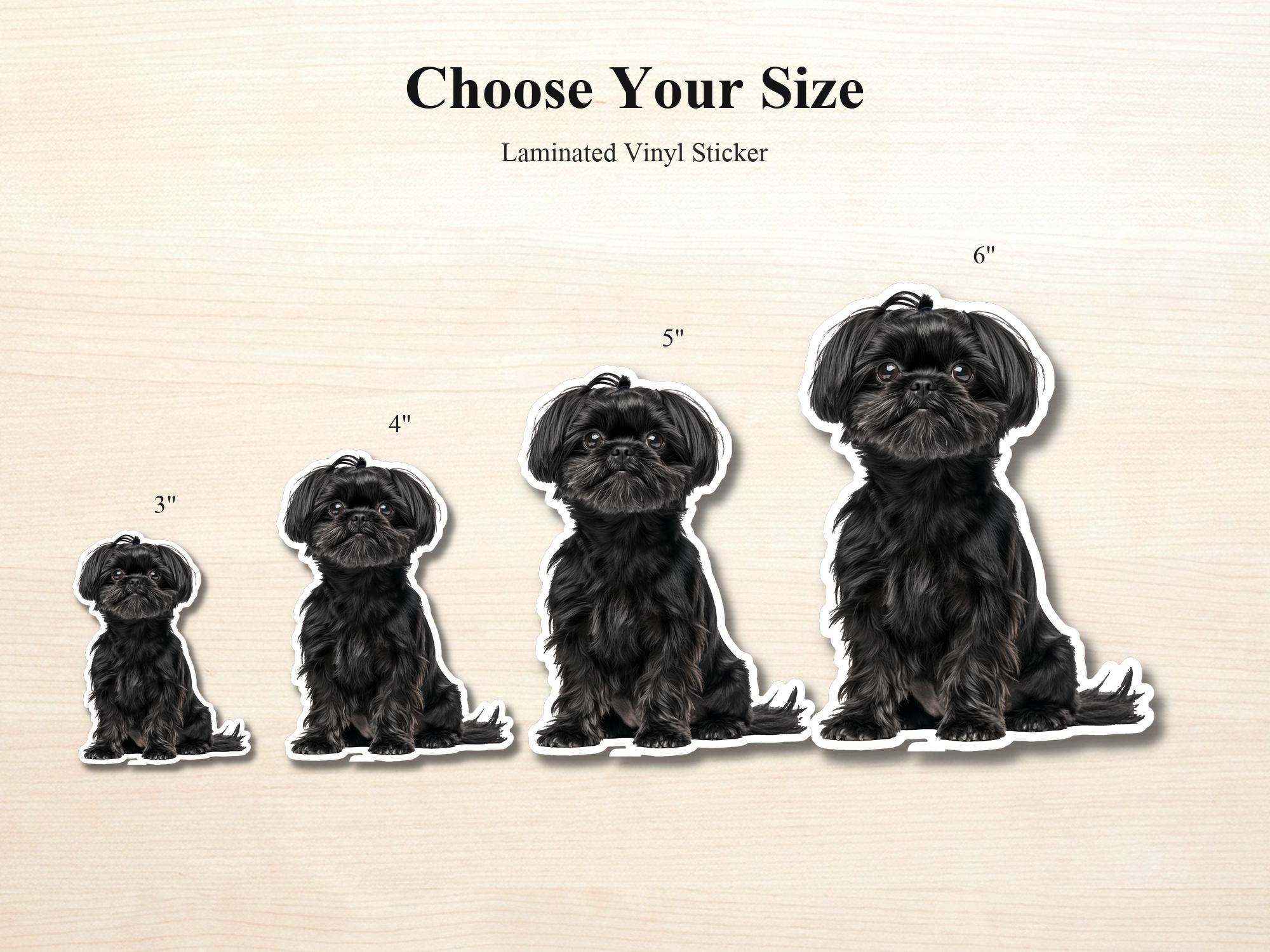 Shih Tzu Vinyl Sticker | Waterproof Dog Decal - Image 2