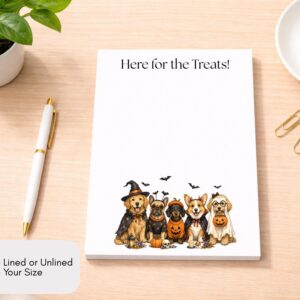 Halloween Dog Notepad