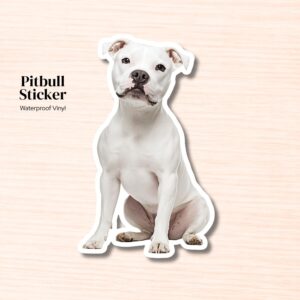 Pitbull Vinyl Sticker