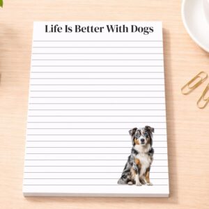 Australian Shepherd Notepad