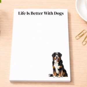 Bernese Mountain Dog Notepad