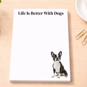 Boston Terrier Notepad