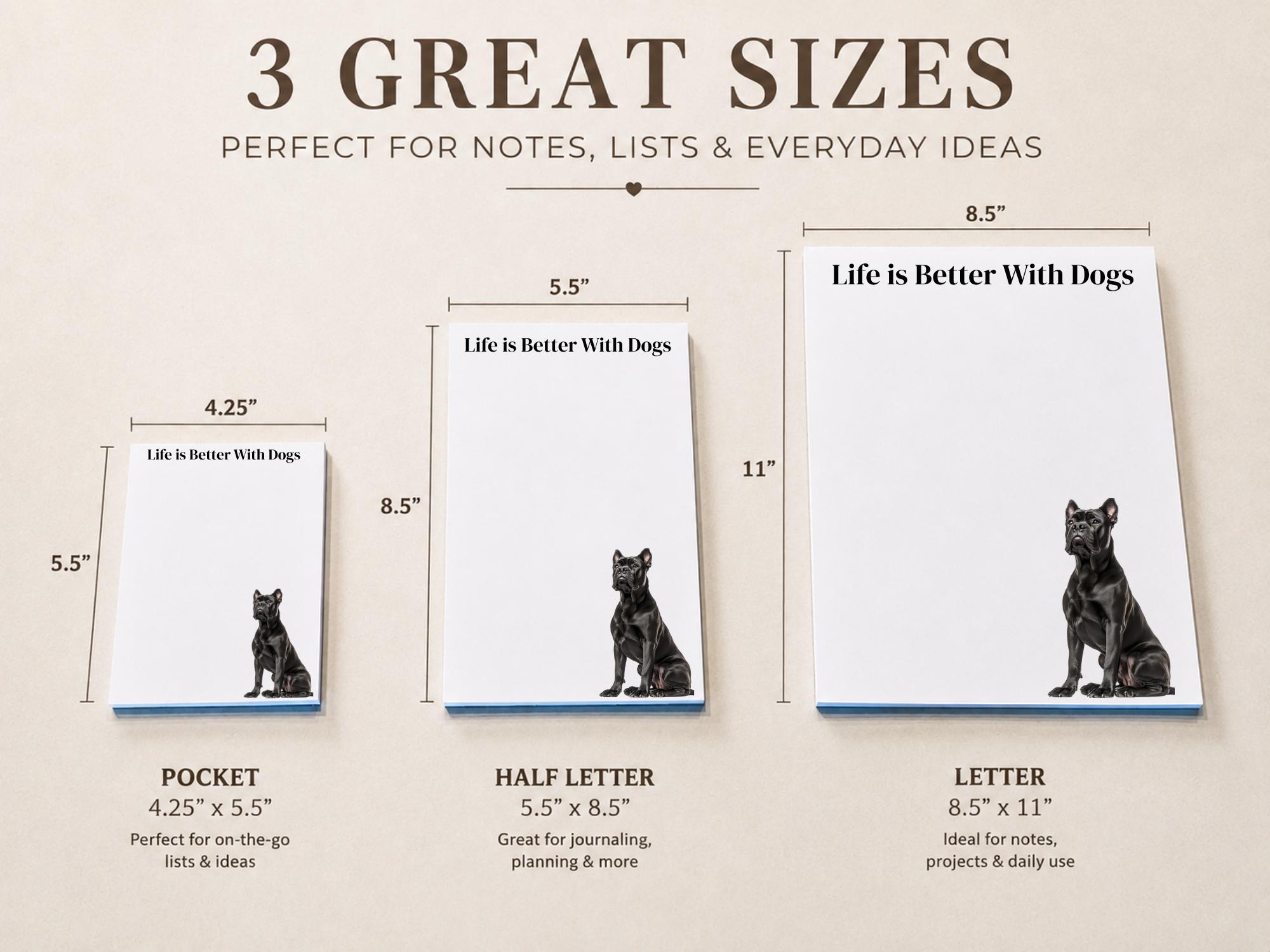 Cane Corso Notepad - Image 3