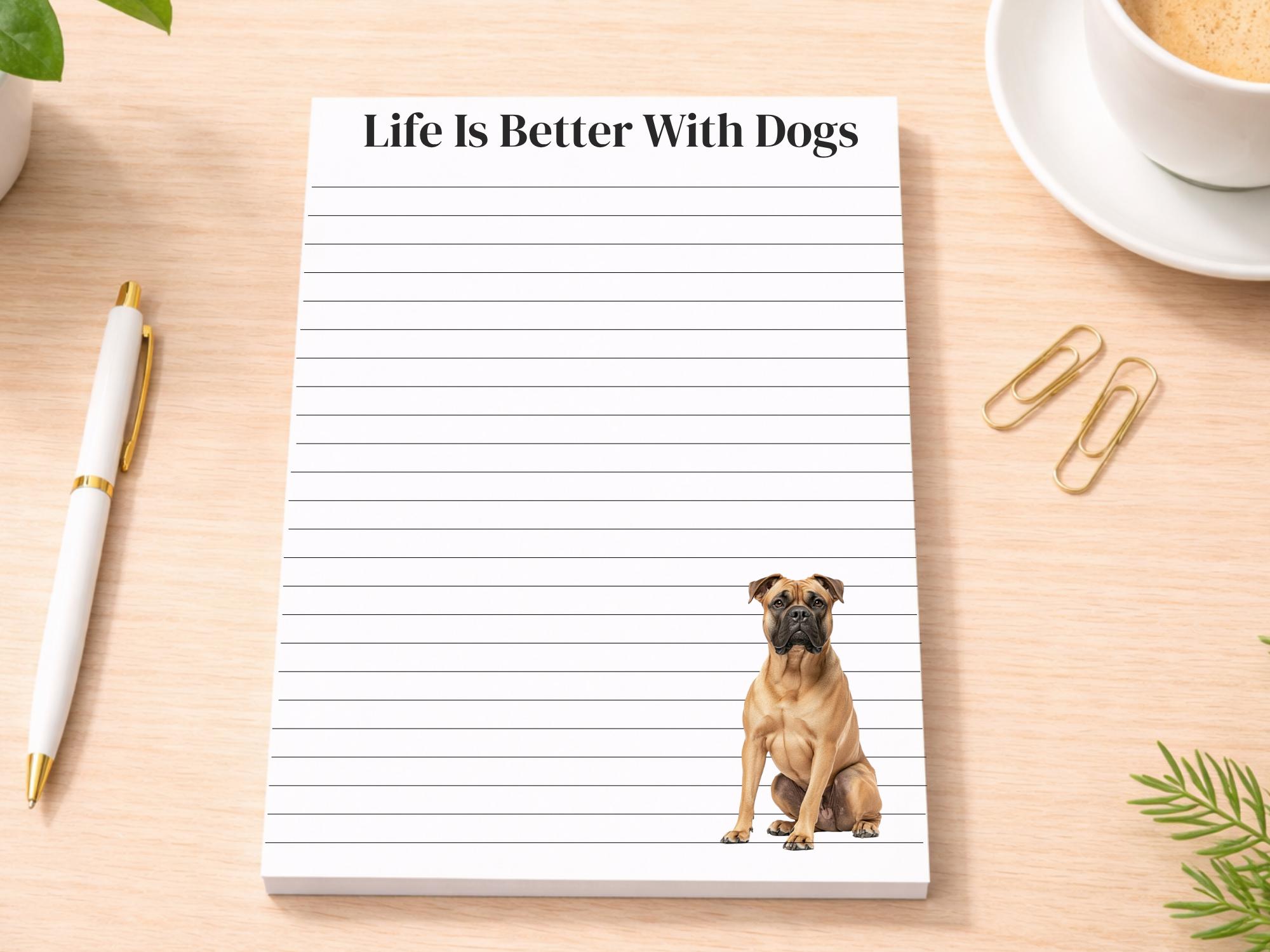 Cane Corso Notepad - Image 2