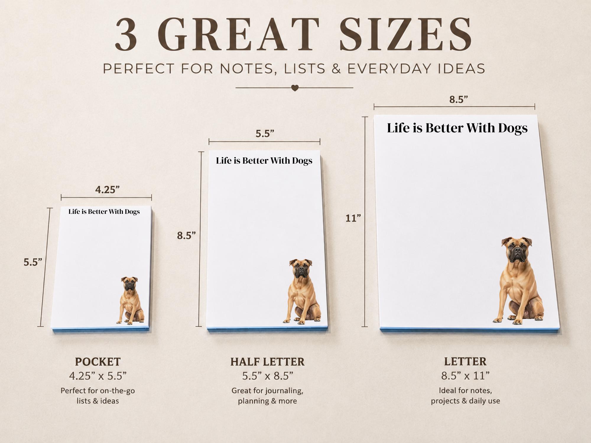Cane Corso Notepad - Image 3
