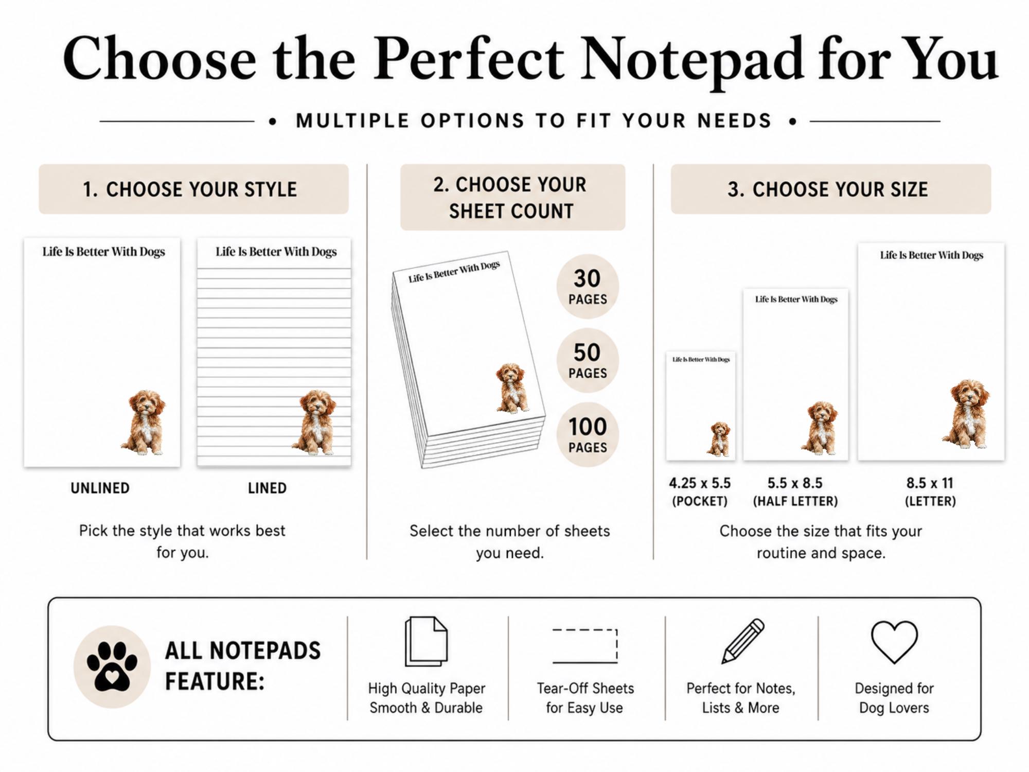 Cavapoo Notepad - Image 6