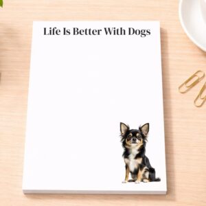 Long Haired Chihuahua Notepad
