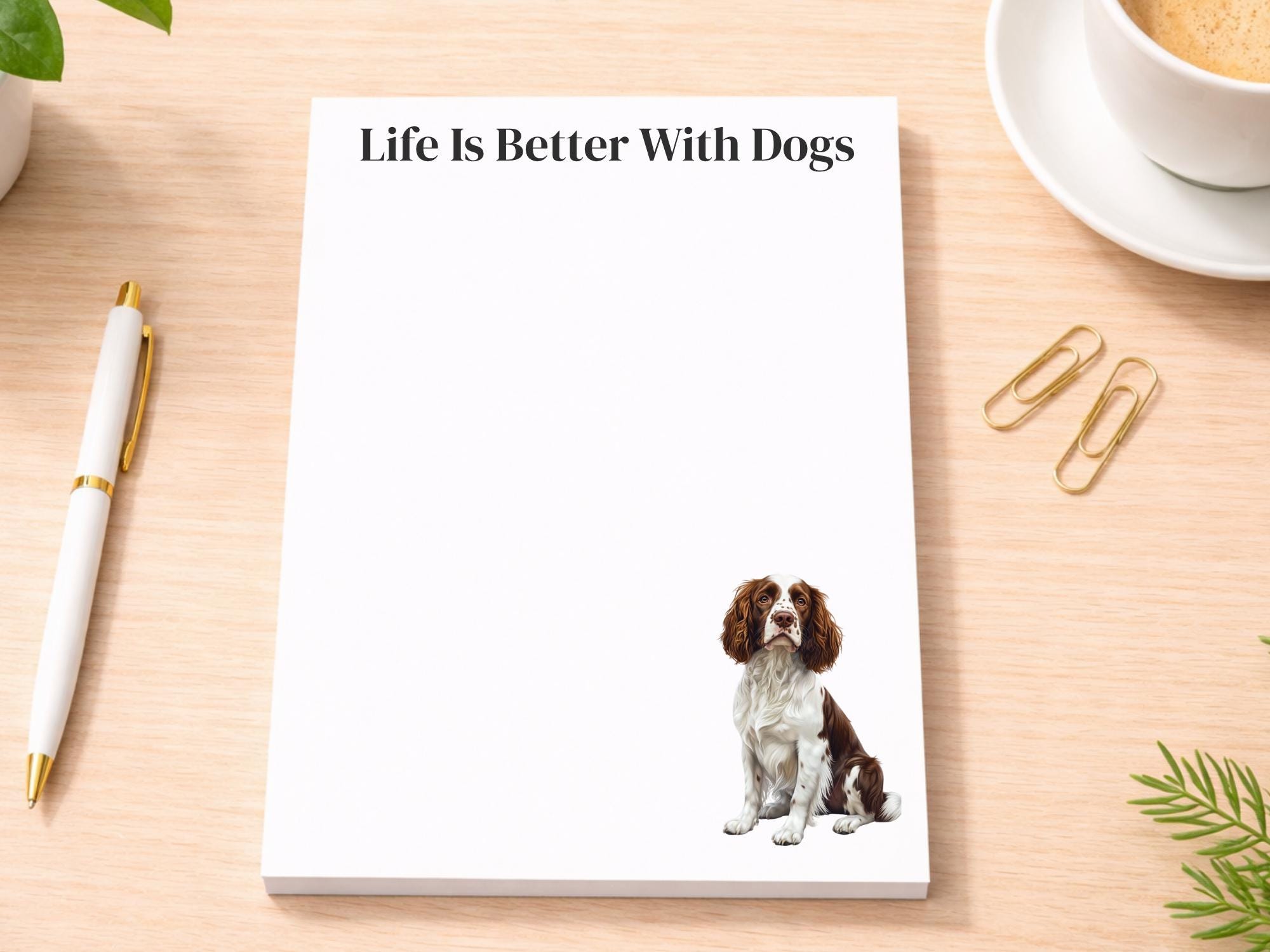 English Springer Spaniel Notepad