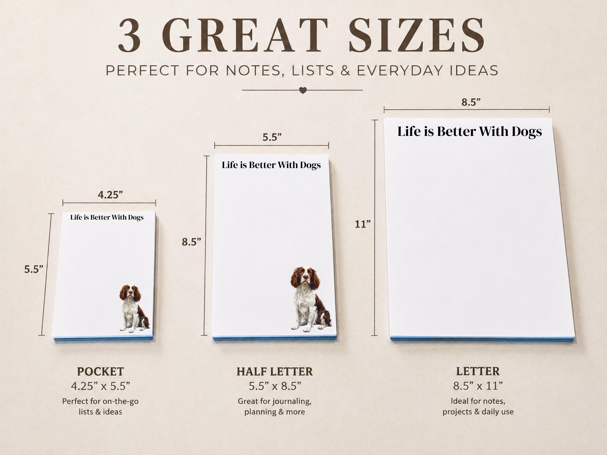 English Springer Spaniel Notepad - Image 3