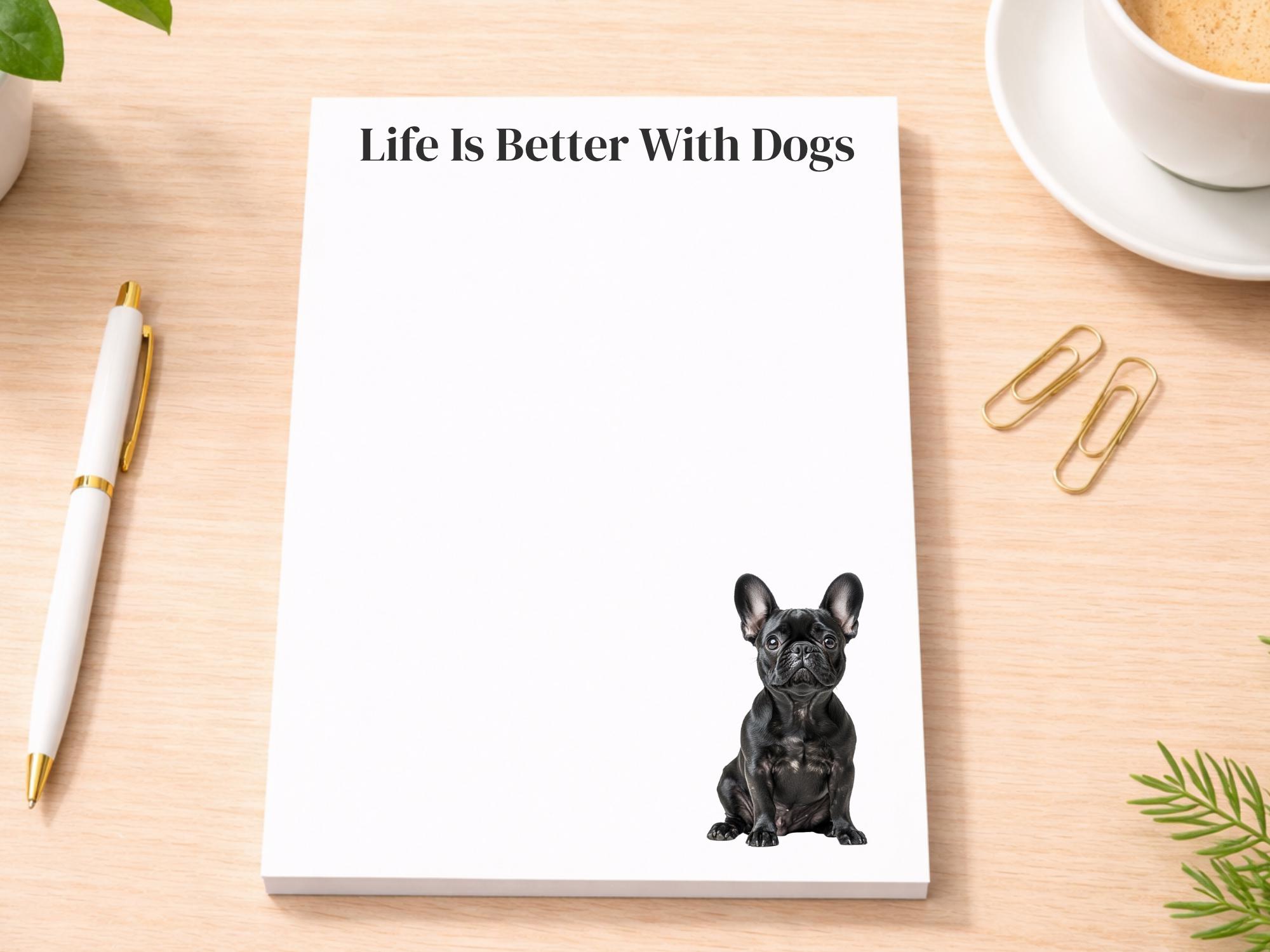 French Bulldog Notepad