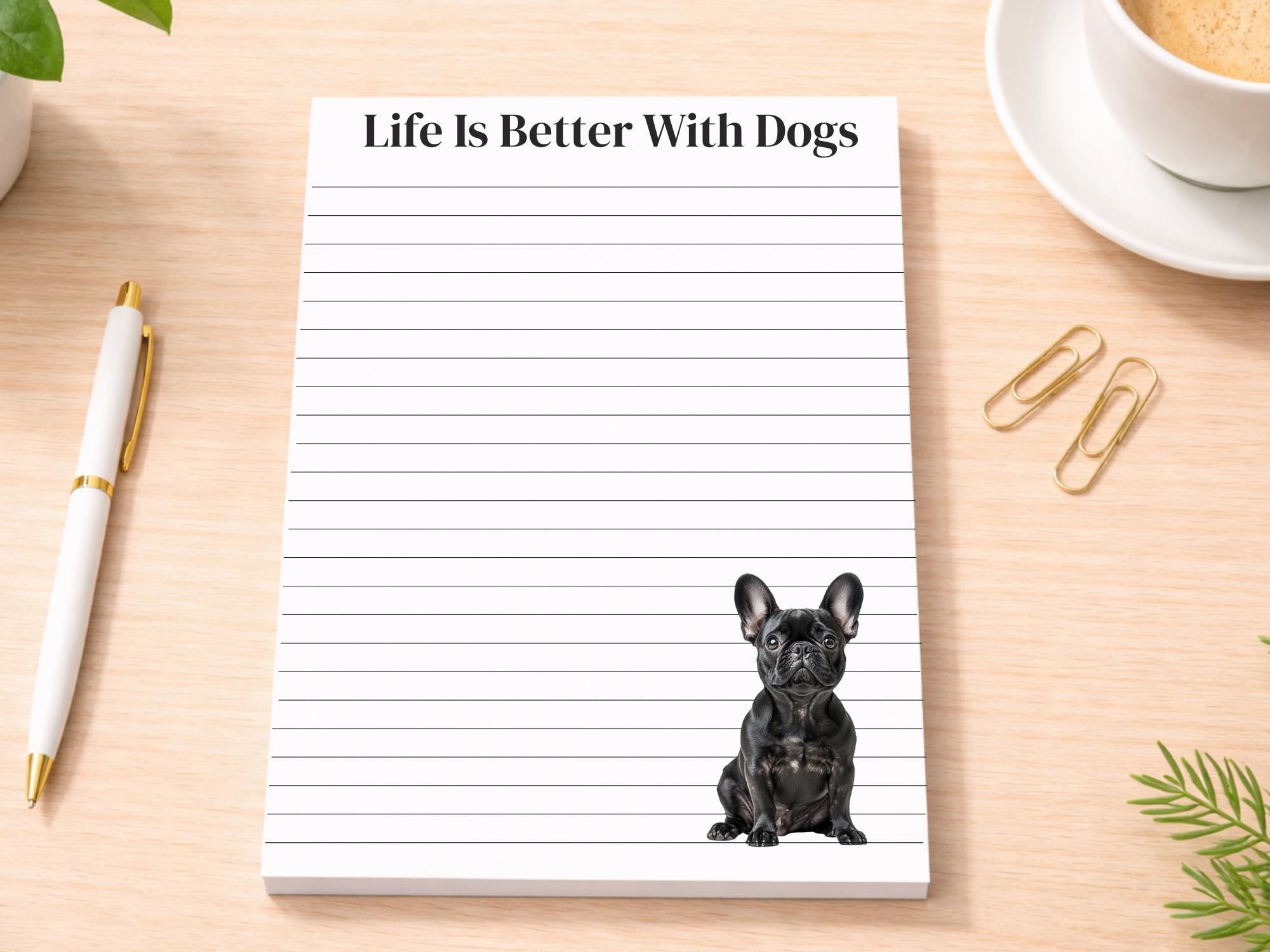 French Bulldog Notepad - Image 2