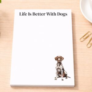 German Shorthaired Pointer Notepad