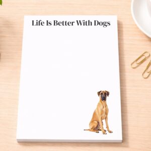 Great Dane Notepad