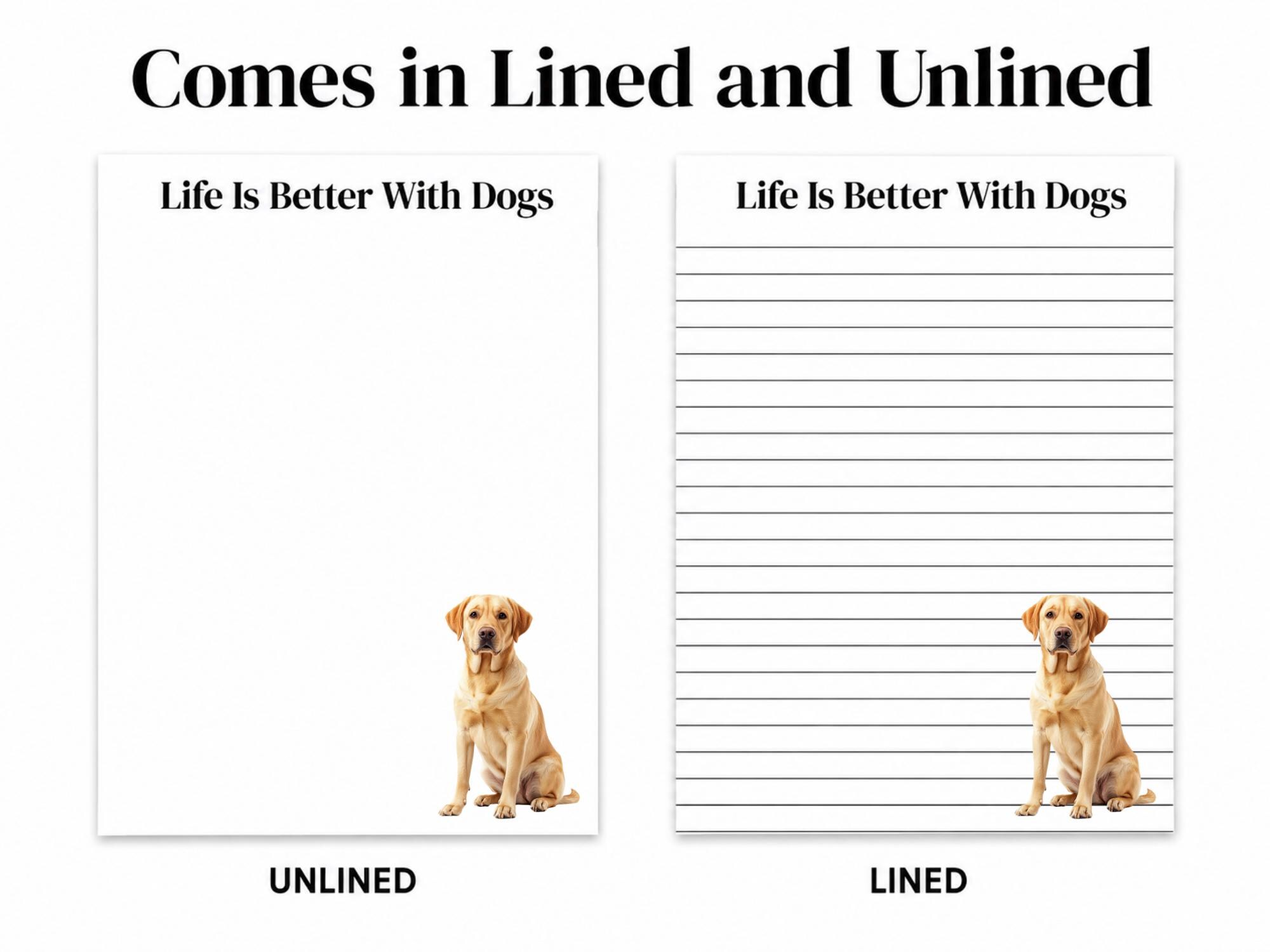 Yellow Lab Notepad - Image 5