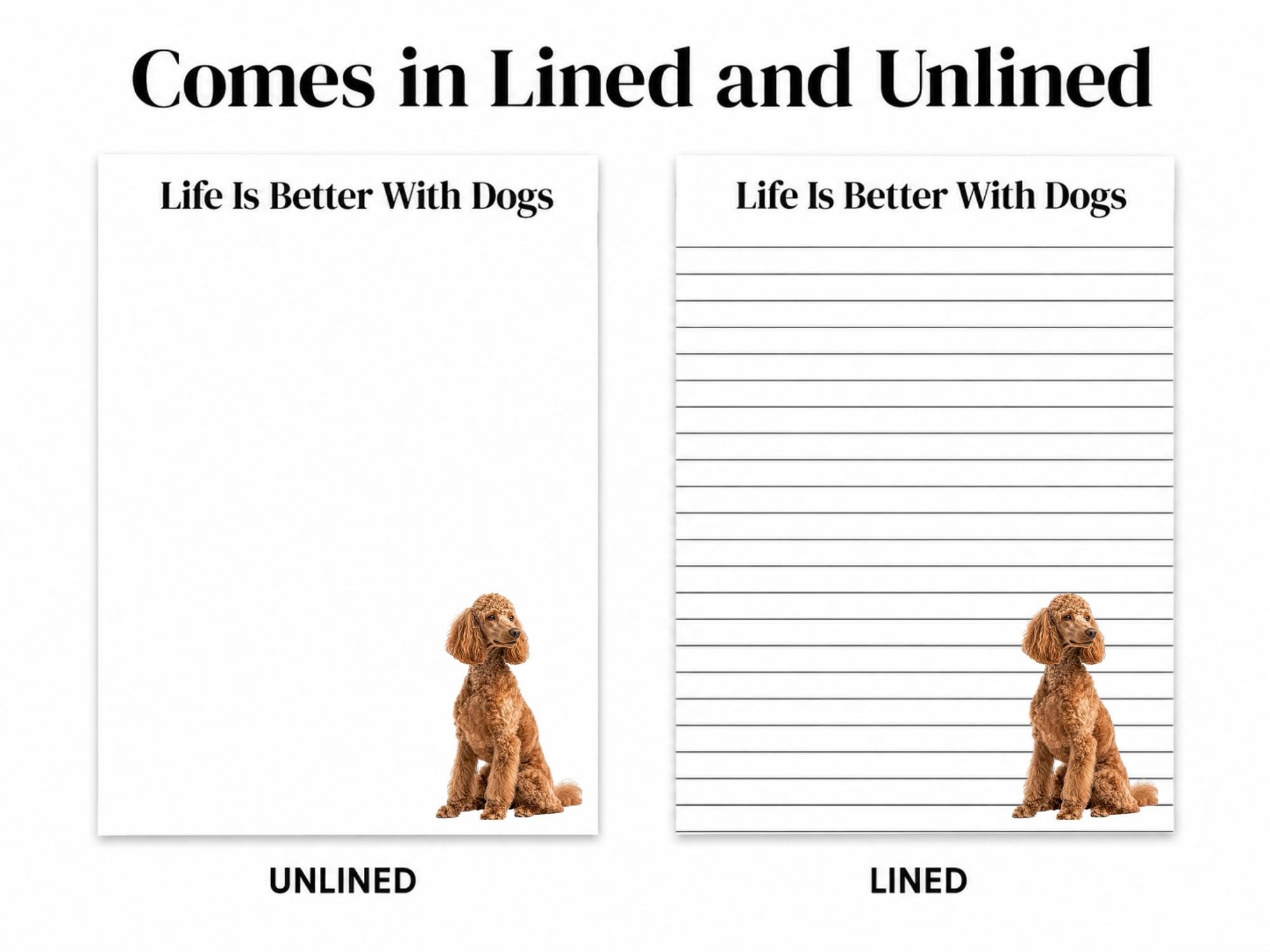 Poodle Notepad - Image 5
