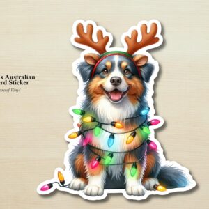 Christmas Dog Stickers