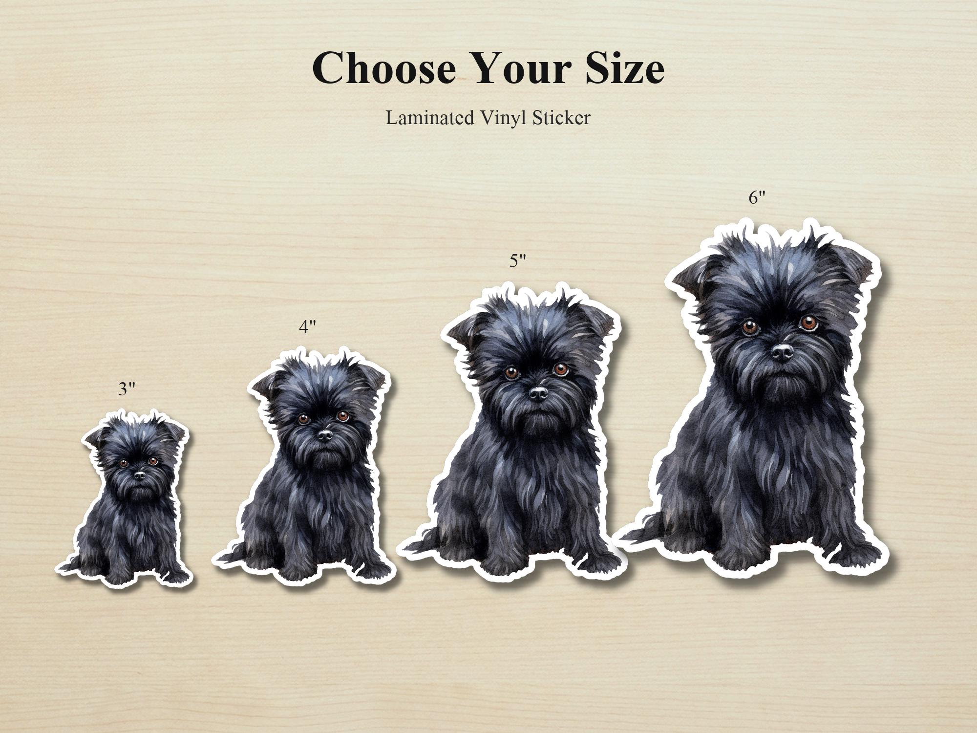 Affenpinscher Sticker | Waterproof Vinyl Dog Decal (Laptop, Water Bottle) - Image 2