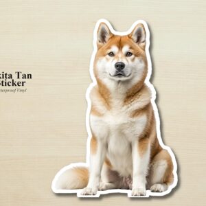 Akita Sticker | Waterproof Vinyl Dog Decal