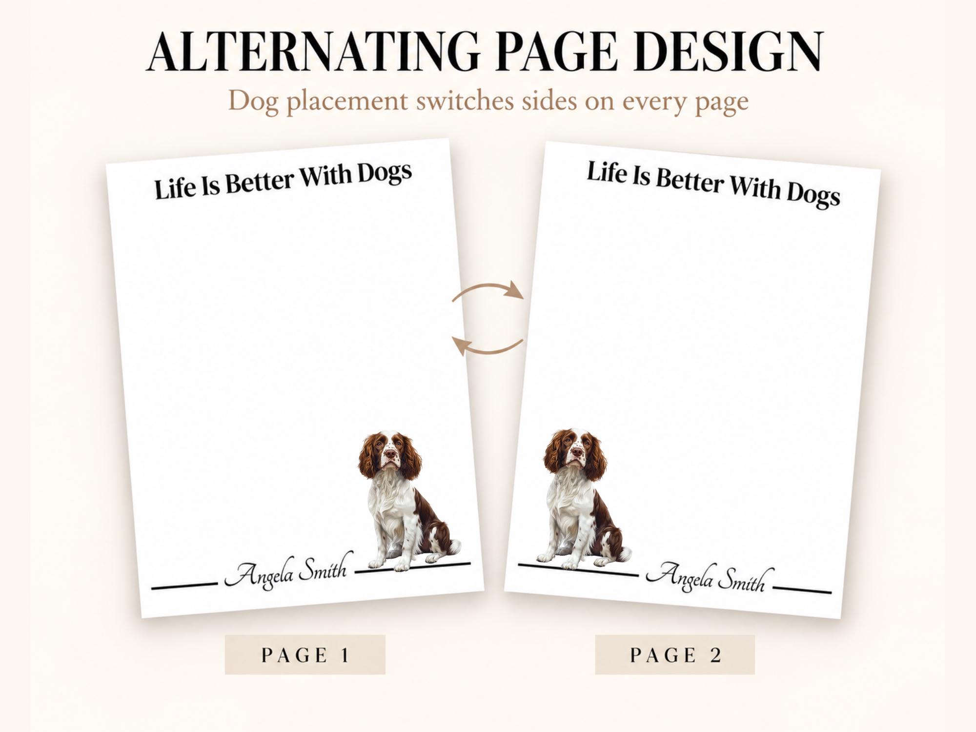 English Springer Spaniel Notepad - Image 7