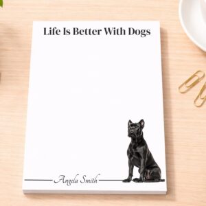 Personalized Cane Corso Notepad | Lined or Unlined
