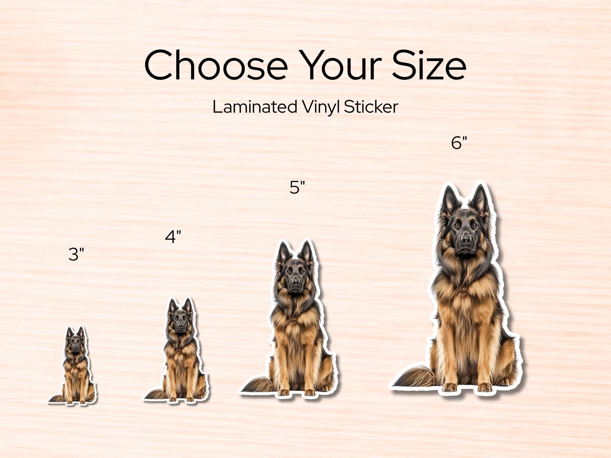 Belgian Tervuren Sticker | Waterproof Vinyl Dog Decal - Image 2